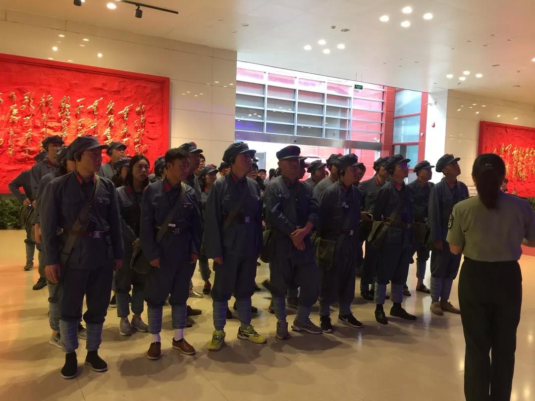 益阳烟草“不忘初心 继续前行”党性教育红色培训班博物馆教学